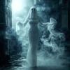 Rochie fată fantomă cais doamnă drăguță rochie fantomă feminină cos costum scenă halloween