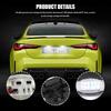 2PCS LED License Plate Light, Tag Lights for License Plate, Rear Tag Light Lamp, Car Accessories Super Bright 18-SMD LED Number Plate Lamps