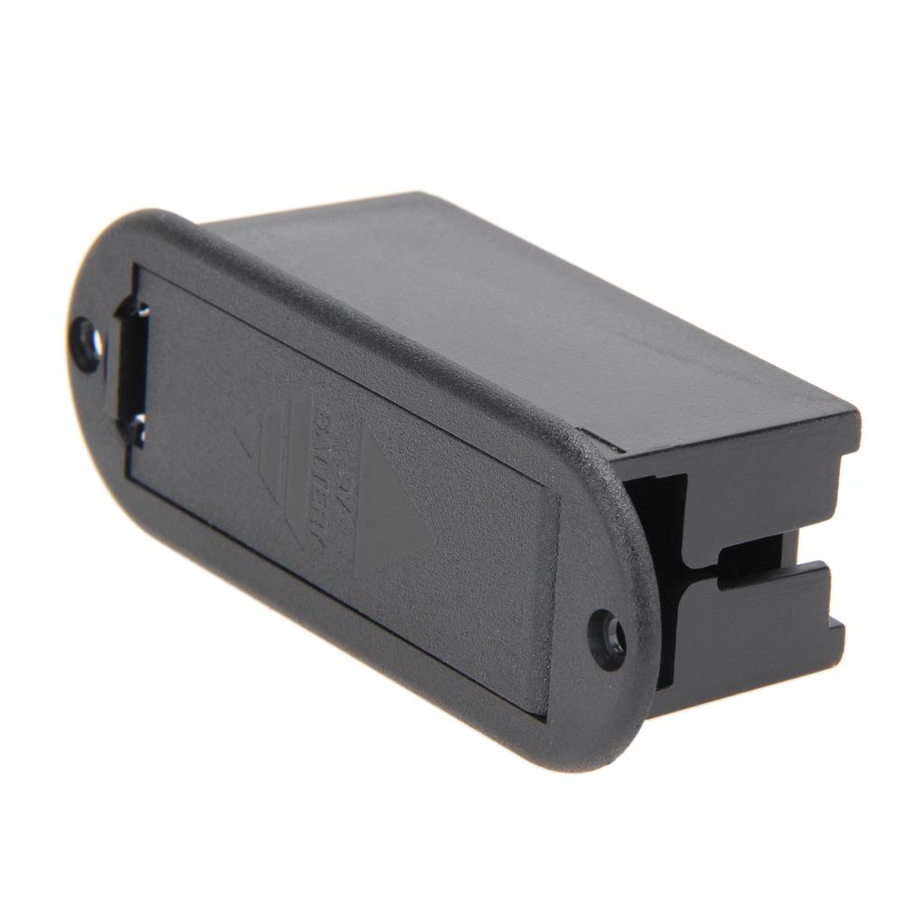 9V Active Pickup Guitar Battery Case Practical Mini Electric Guitar Battery Organizer Musical Instrument Accessories