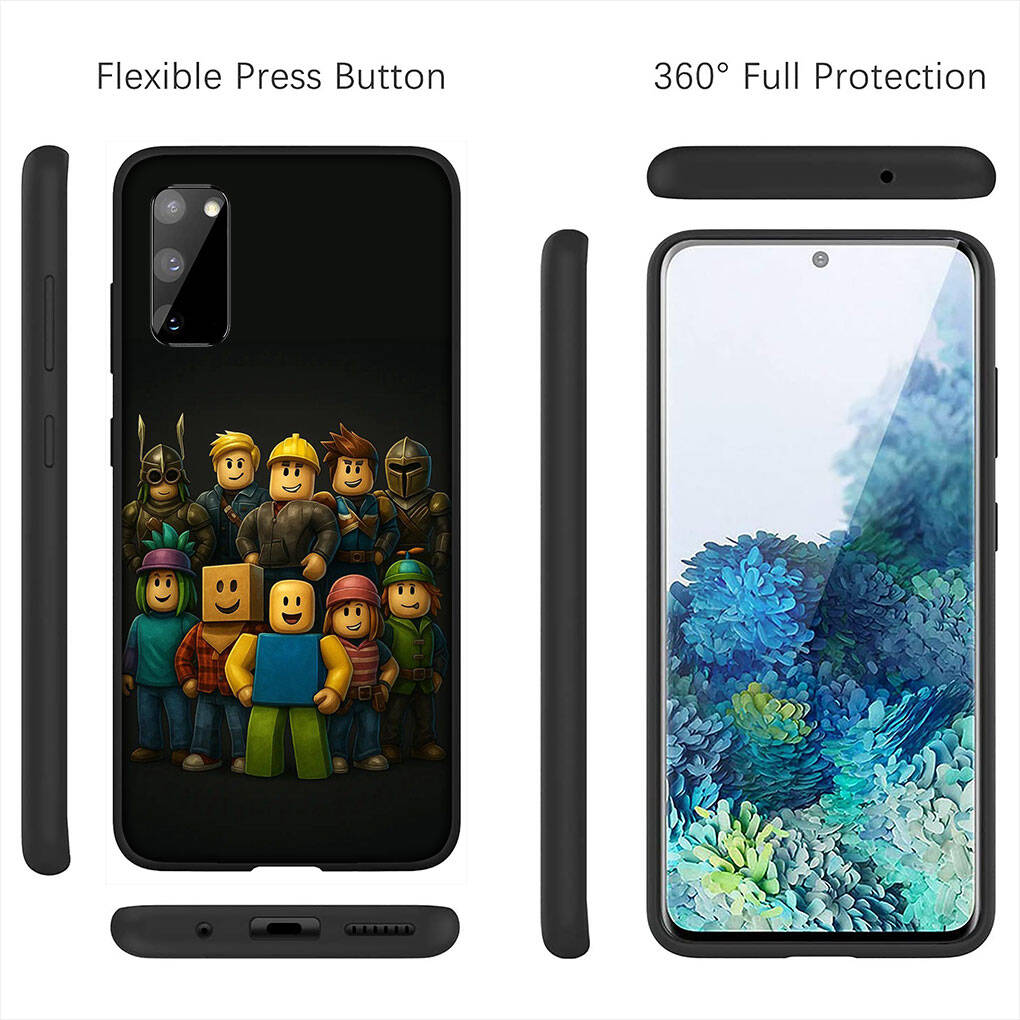 For Samsung Galaxy S25 S24 S23 S22 S21 Ultra FE Plus A17 A37 A57 A56 A55 A06 A16 A15 A36 A26 A35 A05 A25 A54 A34 Phone Case Wallpaper R-Robloxs Cover