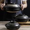 Pot Argile Céramique Cuisson Casserole Japonaise Ragoût Soupe Couvercle Terre Cuite Marmites Chaudes Coréen Marmite Plat Ustensiles de Cuisine Stock Chinois