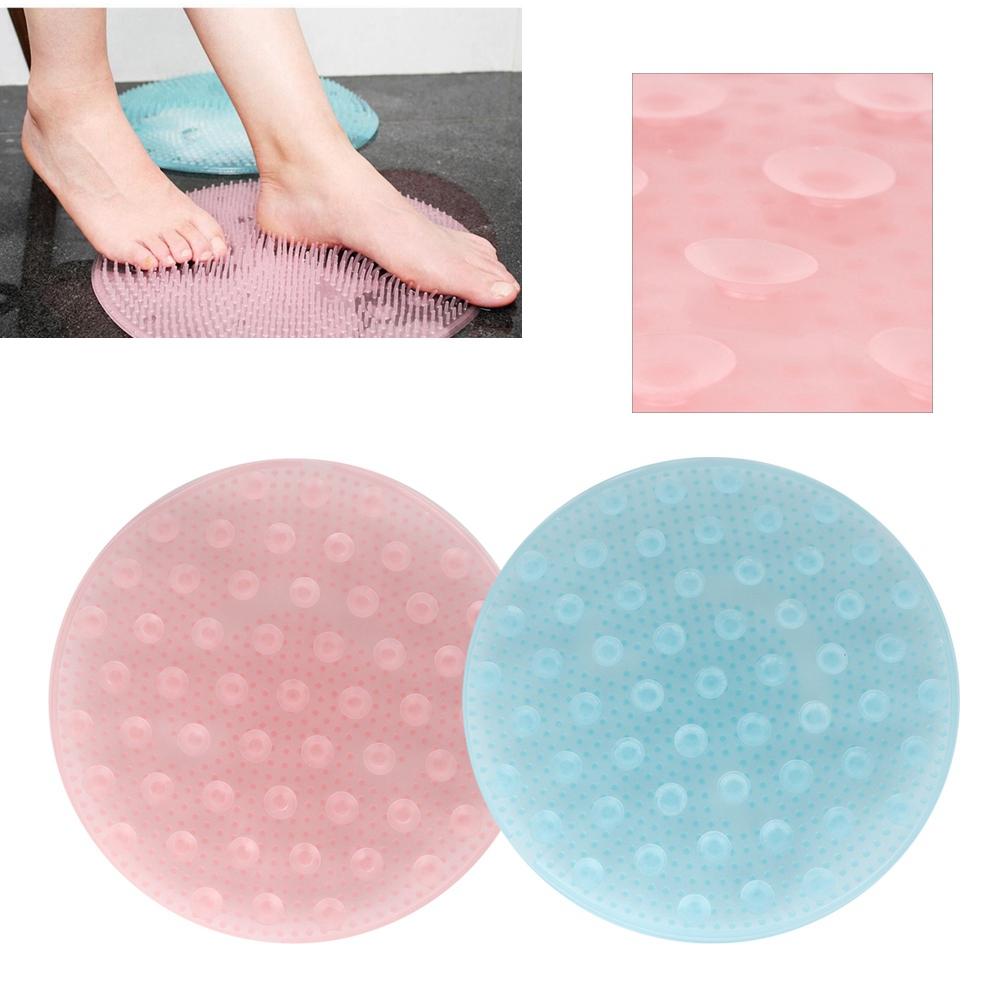 Foot Rubbing Back Massage Cushion Non Slip Suction Cup Massage Pad For Bathroom 