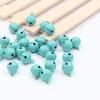1.4CM Candy Color Enamel Small Bell Keychain Pendant for Pet Collars