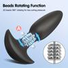 ALWUP Vibrating Anal Plug - Prostate Massager with 10 Modes, App-Controlled Silicone Butt Toy for Men & Women, Rechargeable Battery