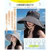 YUMISS UV Cut Hat Women 12cm Wide Brim360-Degree CutProtects Neck Cooling Complete Light Blocking Sunburn Prevention Protection Breathable Sunshade