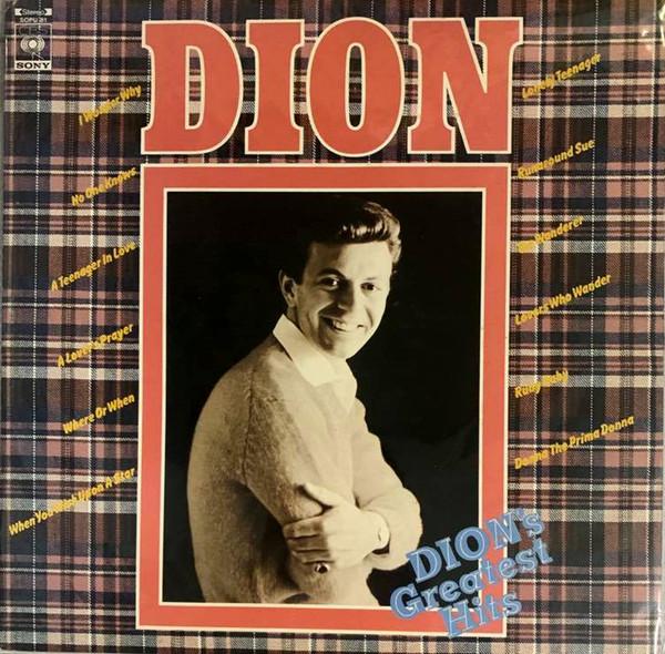 LP Record DION - Dion's Greatest Hits SOPU81 CBS SONY 1973 Japan Rock Used