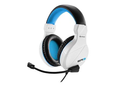 Sharkoon RUSH Serie Gaming Headset mit 40mm RUSH ER3 WEISS Offiziell in Japan vertrieben Treiber, EDITION,