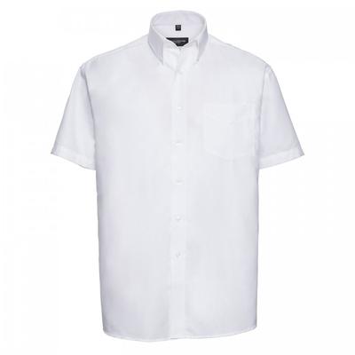 Mens Oxford Easy-Care Short-Sleeved Shirt