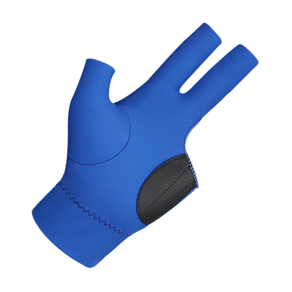 3 Finger Pool Glove Snooker Cue Sport Glove Comfortable Antiskid Left Right Pool Snooker Glove Billiard Accessorys