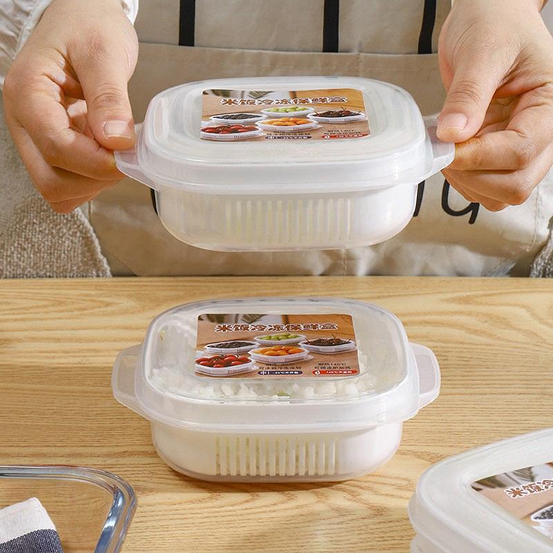 1/3/5-Piece Disposable Rice Meal Prep Containers with Lids - Microwave & Freezer Safe.Single Serve Portion Containers for Office Lunch & Bulk Storage