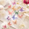 Journal GO 20pcs Butterfly Gilded Sticker Card Decoration Decals Living Butterflie Garden Stickers Scrapbooking Journal Planner