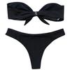 Women's Sexy Bow Tie High Cut Bandeau Bikini Set Two Piece Swimsuit