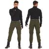 Mens Pants Ripstop Cargo Work Pants With  Multi-pocket And Zipper Water Resistant Breathable Hiking Camping Travel Fishing Construction Pants