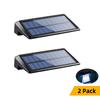 Xiaomi 2 Pack Solar Wall Lights 4 LED Solar Fence Lights Outdoor Waterproof Solar Deck Lights Wall Lights for Fence Post Yard Pathway