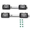2 Pezzi Guida Lineare Precisa HG15 Forte Intercambiabilità con 4 Pezzi Blocco Scorrevoli HG15
