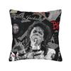 Federa per Cuscino Mj Michael Jackson Federa per Cuscino in Poliestere Stampata Copricuscino Decorativo per Casa Drop Shipping 40*40Cm