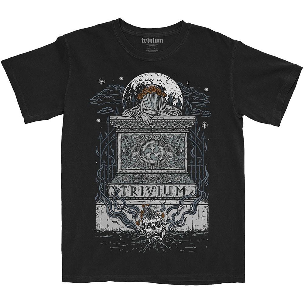 Men s Trivium Tomb Rise Slim Fit T-shirt Large Black XXXXL
