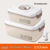 Food Grade Vacuum Sealing Storage Box with Manual Pump