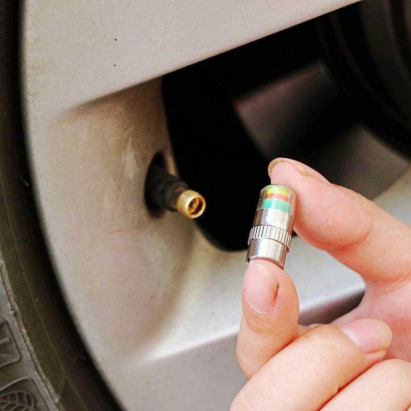 Wireless Tire Pressure Monitoring Cap: Vacuum Detection & Warning Valve Nozzle