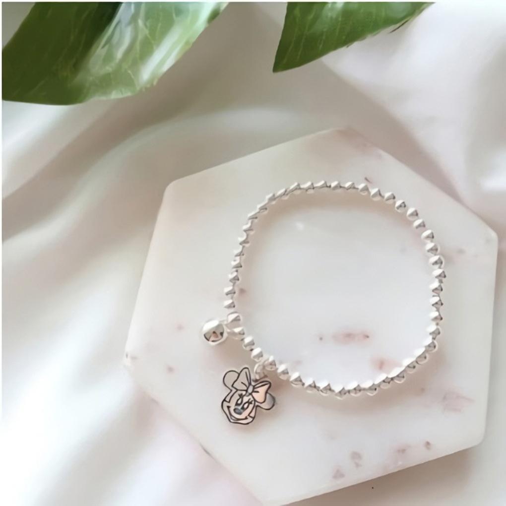 Simple Ball Chain Daily 925 Silver Bracelet Mini Me Bracelet