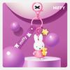 Kawaii Miffy Cartoon Key Hanging 3D Keyhanging for Bags Cute Collectible Gift for Friends  Lovers Detachable Bunny