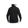 Nike Solid Color Casual V-Neck Long Sleeve Knit Sweater Men Tops Black FB5465-010