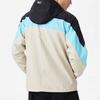 Li-Ning Sports Life Series Colorblock Zip-Up Hooded Jacket Men Jackets Oatmeal-Grey AFDS033-5