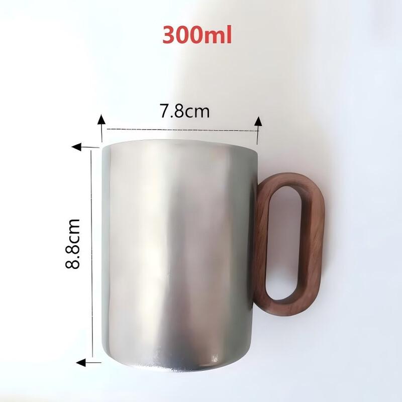 Shangqi Retro Snowflake Stainless Steel Camping Mug