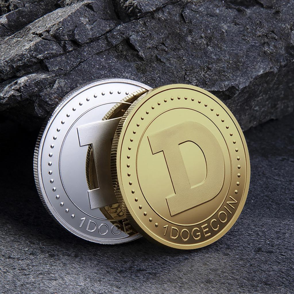 Pamětní mince dogecoiny Folulus Pamětní mince Vzor roztomilého psa Psí suvenýr