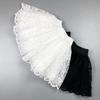 Girls' Lace Trim Short Skirt - Mesh Puffy Skirt for Toddlers & Kids