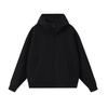 400g High Collar Zipper Cardigan Hoodie with Liquid Cotton Trendy Design - Model 9889.