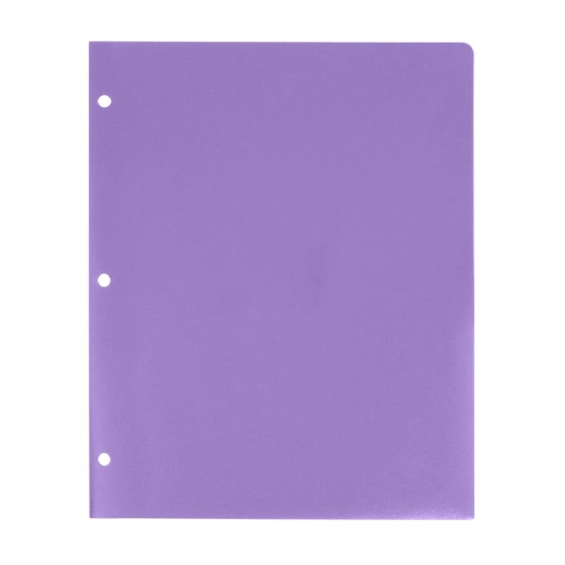 Loose Leaf Folder with Double Pockets for Document Storage