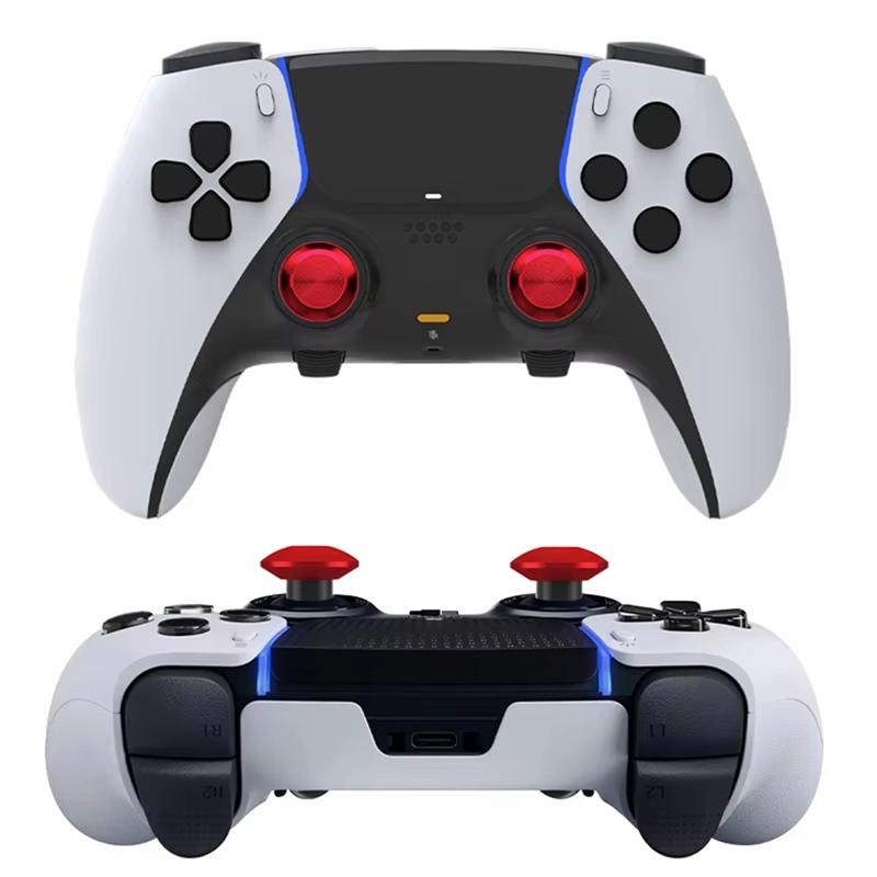 Металлические колпачки для джойстиков 6-в-1 для контроллера серии PS5 Dualsense Edge 6 сменных джойстиков синий