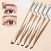 3/7/9 Makeup Brushes Set Blade Eyeliner Brush Eyebrow Brushes Portable Fine Oblique Head Eye Liner Eyebrow Brush Makeup Tool