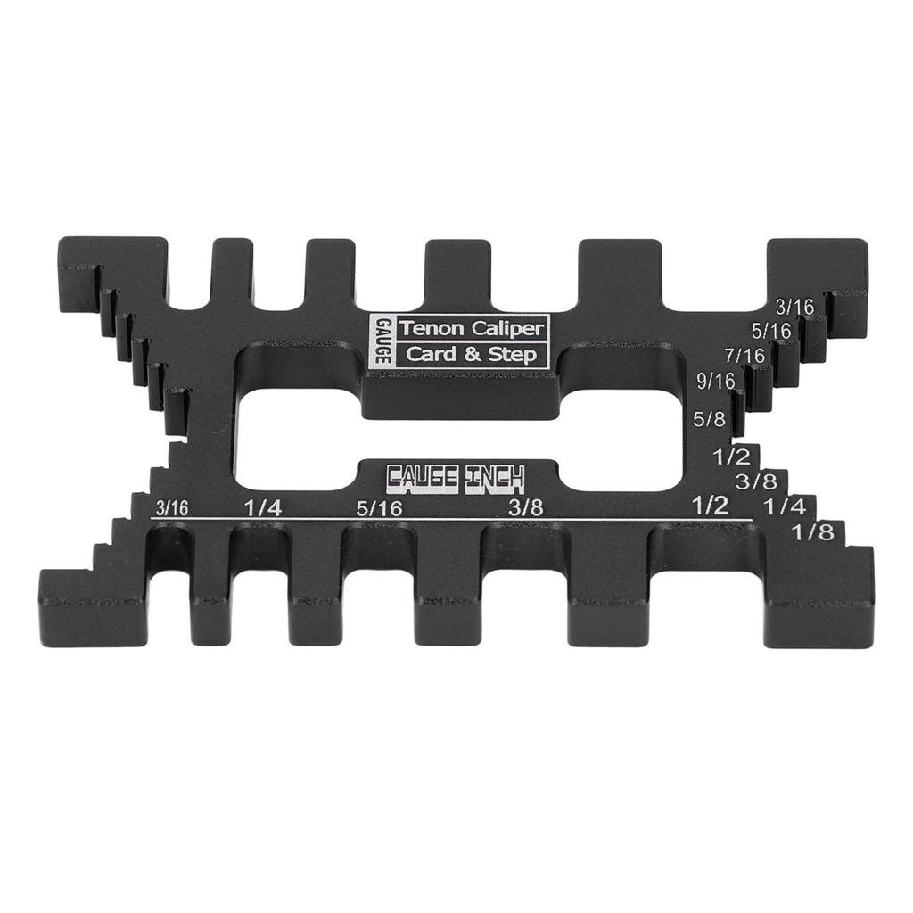 Dovetail Jig for Woodworking Aluminum Alloy Metric Imperial Tenon Caliper Height Gauge Saw Table