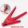 1 Pc The Red Clamp Gun Holds The 2.4-9mm Wide Nylon Cable To Secure and Cut Into A Tool and Special Hs-519 Cable