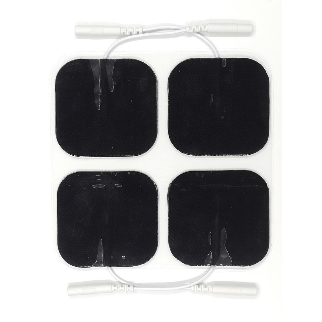 36pcs Electrode Pad Reusable Strong Stickiness Rectangular Replacement Electrode Pad for TENS Machin