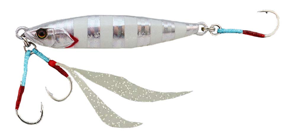 

JACKALL Flag Trap 120g Glow Holo Stripe/Border