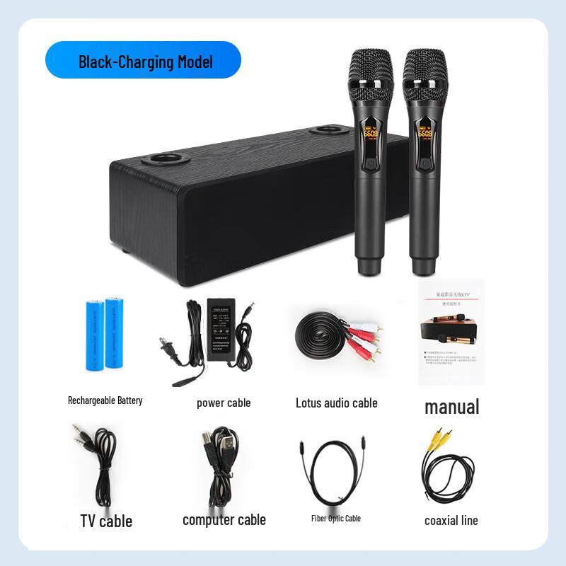 

Wireless Microphone KTV Speaker Set