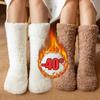 Thickened Winter Women Thermal Cashmere Socks Floor Socks Women's Carpet Home Plus Socks Velvet Sleep Socks Slippers Leg Cover