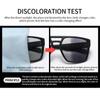 aoron Brand Design TR90 Frame Photochromic Polarized Sunglasses for Men Women Outdoor Fashion Anti Glare UV400 Driving Sports Glasses