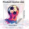 Creative Melting Football Self-adhesive Living Room Bedroom Study Wall Decoration Stickers