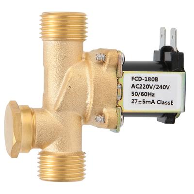 G12" Normalerweise geschlossener Messing-Magnetventil-Wassereinlassschalter (DC220V)