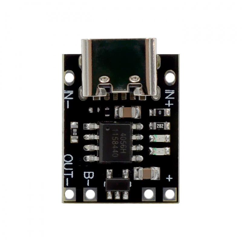 10pcs/Ultra-Small 3.7V 4.2V 1A Li-Po Battery Charger Module Type-C Interface with Board
