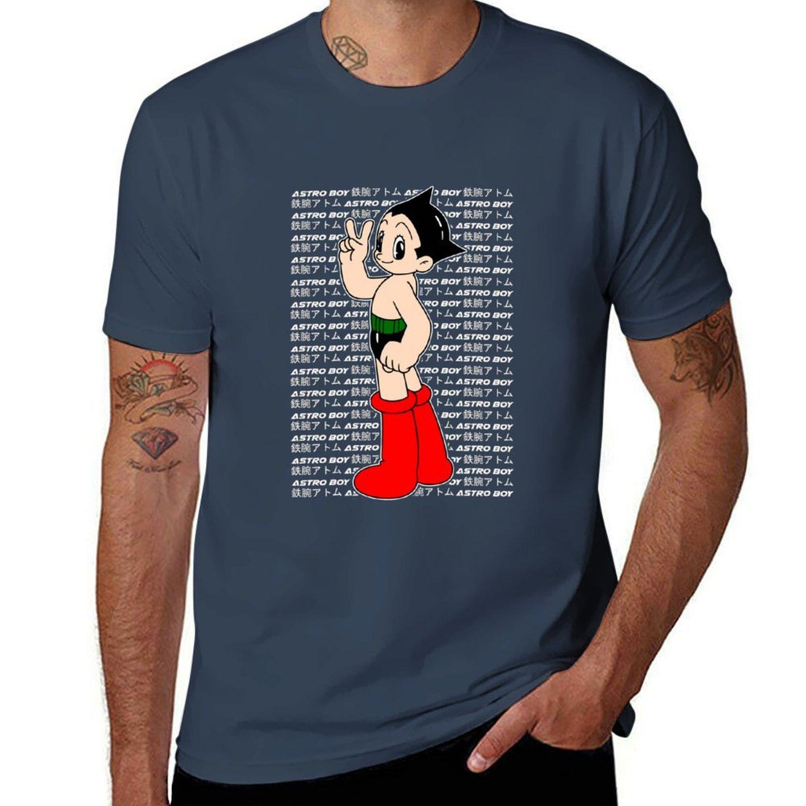 Astro Boy Mighty Atom Tetsuwan Atom TShirt Soft AntiShrink Cotton Tee S