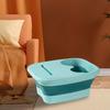 Portable Foot Soaking Bath Tub Easy To Store Foldable Foot Bath Tray Collapsible Foot Soak Bucket for Relaxing and Pain Relief