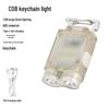Portable Outdoor Keychain Flashlight - USB Rechargeable Mini COB Light for Camping & Emergencies