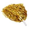 20PCS PET Cheering Hand Flowers Handle Cheerleader Pompoms Cheerleading Pom Poms  For Sports Party