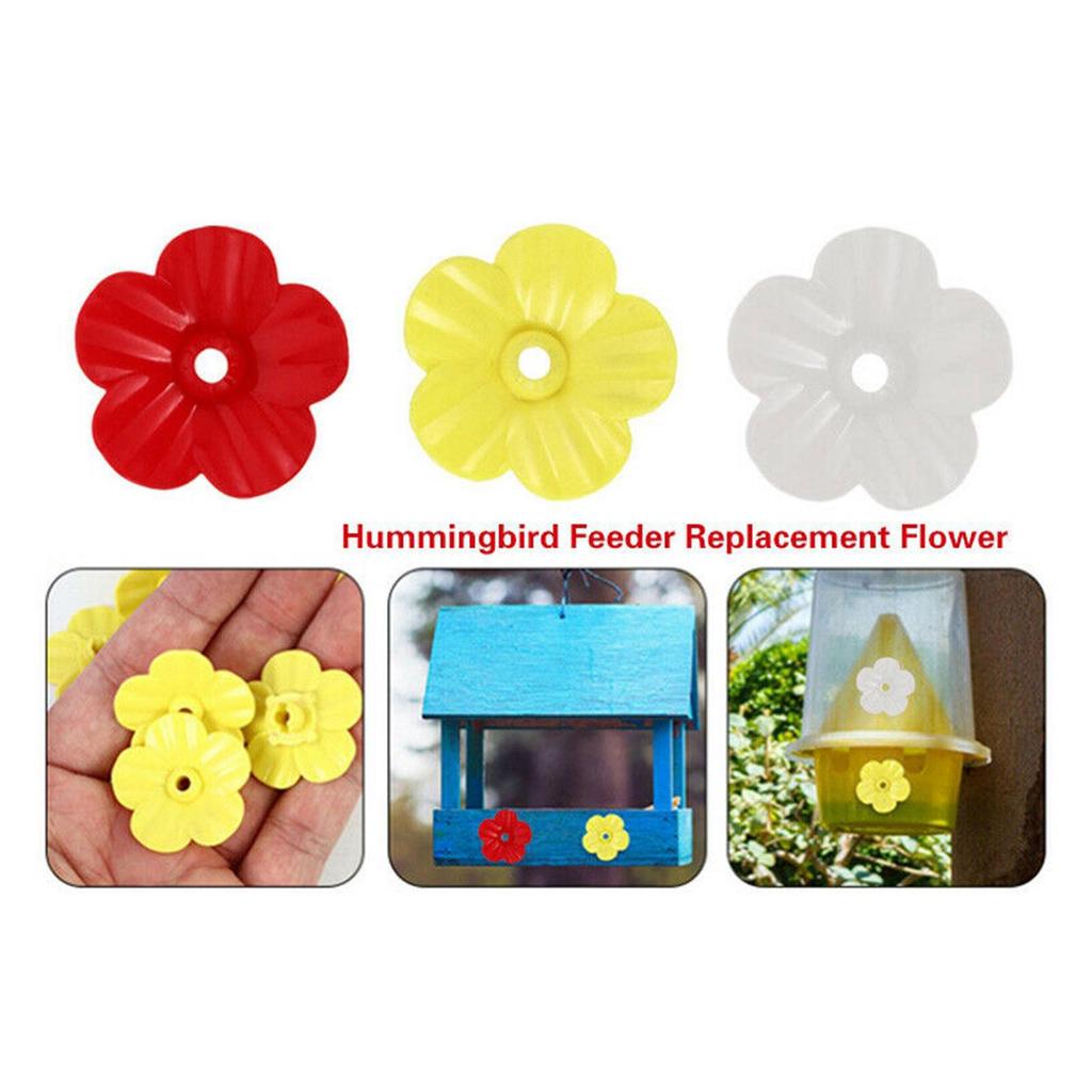 Hanging Hummingbird Feeder Replacement Flower Feeding Ports for Feeder Use
