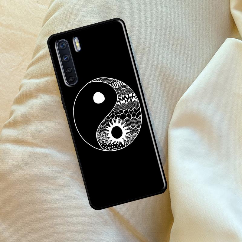 Eight Diagrams Taiji Yin Yang For OPPO A17 A57 A77 A5 A9 A53S A52 A72 A96 A76 A16 A54 A74 A94 A38 A58 A78 A15 A79 Case